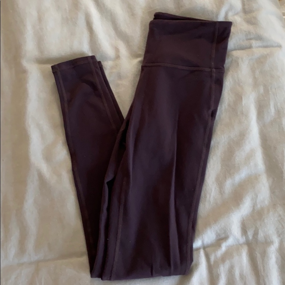 Athletes plum elation 7/8 leggings